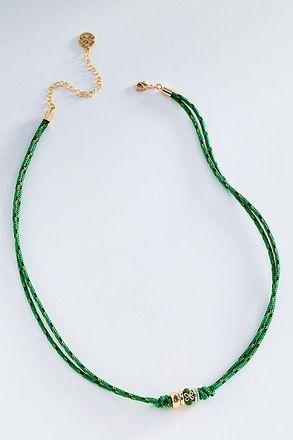 Anthropologie Maeve Corded Donut Necklace