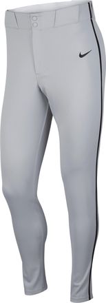 Nike Mens Vapor Select Piped Baseball Pants in Grey | FZ1373-012