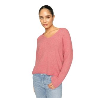 Mos Mosh V-neck Knitwear - female - MOS MOSH - V-neck Knitwear - Pink - XS - Knitwear