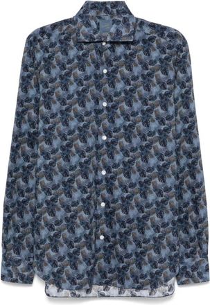 Barba Hombre, Camisas, Azul, Talla: XL