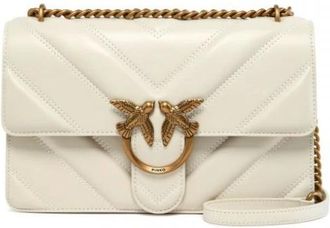 Pinko Mujer, Bolsos, Blanco, Talla: ONE Size