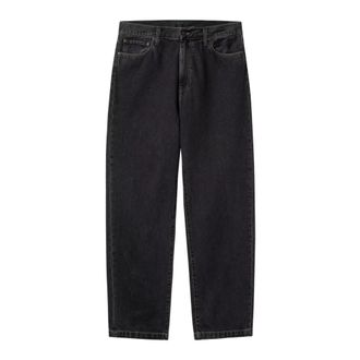 Carhartt Work in Progress Carhartt Wip, Loose-fit Jeans, male, Black, Size: W29 Aaron Pant