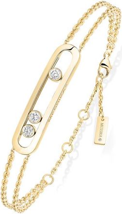 Messika Move Classique Diamond Bracelet in Yellow Gold at Nordstrom