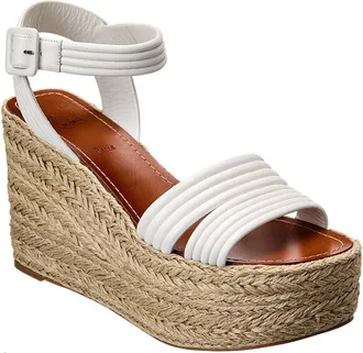 Christian Louboutin Manola Zeppa 90 Leather Wedge Sandal