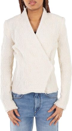 Isabel Marant Ladies Ecru Loyana Cowens Jacket