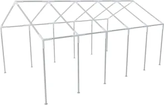 vidaXL Estructura De Carpa De Fiesta Para Jard&iacute;n De Acero 10x5 M Vidaxl