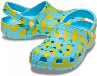OEM Zueco Crocs Classic Fresh Fruits 211008 M7 I Eu 3940 I W9 Cristal Tintado