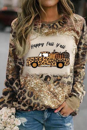 Azura Exchange Lepanterprint Glitter Trui