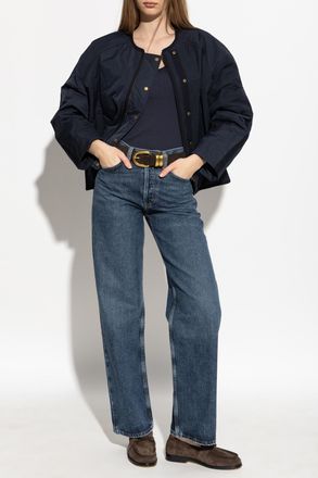 Ulla Johnson Jacket Malone, Womens, Navy Blue