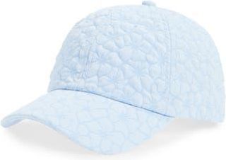 Melrose and Market Floral Crepe Baseball Cap in Light Blue at Nordstrom Rack