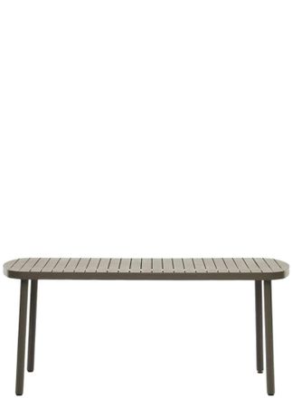 K Home Hochwertiger Outdoor Esstisch Jancolso 180 x 90 cm, Dunkelgr&uuml;n