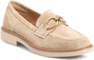 COMFORTIVA Ester Bit Loafer in Barley Suede at Nordstrom, Size 8.5