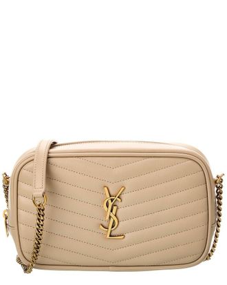 Saint Laurent Lou Mini Quilted Leather Camera Bag