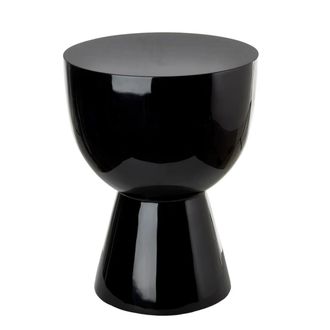 Pols Potten Tip Tap Hocker, H 46 cm, schwarz