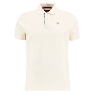 Barbour Polo Shirts, male, White, Size: XL Tartan Pique Polo