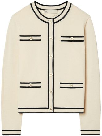 Tory Burch Cardigan Kendra - Toni neutri