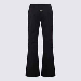 Palm Angels Womens Trousers Navy Blue Black _pl Wv