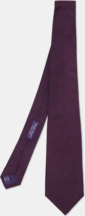 Ralph Lauren Purple Label Purple Silk Tie