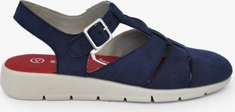 Saydo Womens Fleur Sandals In Blue