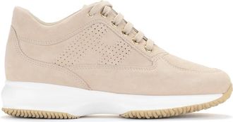 Hogan Beige Interactive Sneakers - Dames - Sneakers - Beige - 35 EU - Su&egrave;de - Schoenen