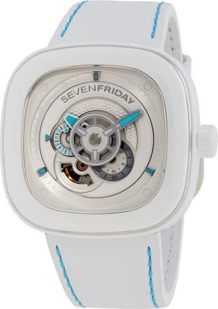 Sevenfriday Seven Friday P Series Curaao Automatic Day-Night White Dial Mens Watch P1C/05