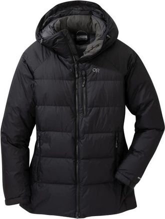 Outdoor Research Super Alpine 800 Fill Power Down Parka in Black at Nordstrom, Size X-Small