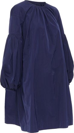Calvin Klein 205W39NYC Blue Bishop Sleeve Dress