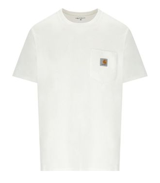 Carhartt Work in Progress T-SHIRT S/S POCKET BIANCA CARHARTT WIP