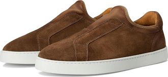 Magnanni Leve Slip Mens Shoes Taupe Suede : 11.5 M, Leather