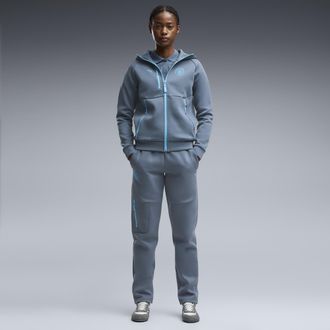 Puma Pantaloni della tuta Manchester City PUMATECH da donna, Abbigliamento, Grigio, XL