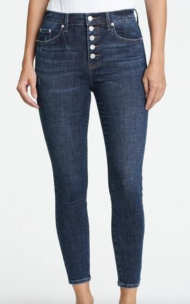Pistola Denim Lacey High Rise Jeans In Dark Wash