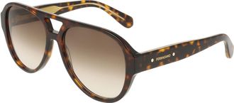 Ferragamo SF2147S 242 Mens Sunglasses Tortoiseshell Size 58