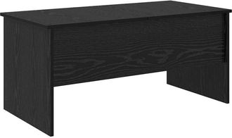 vidaXL Mesa De Caf&eacute; Roble Negro 102 X 50,5 X 46,5 Cm Vidaxl