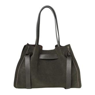 PLINIO VISONA Camoscio - Dames - Shoppers - Zwart - ONE Size - Tassen