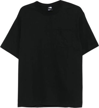 The North Face chest-pocket T-shirt - men - Cotton - L - Black