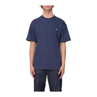 Carhartt Work in Progress T-Shirts, male, Blue, M, Classic Short Sleeve T-Shirt