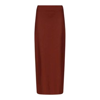 Loulou Studio Maxi Skirts, female, Red, L, Gonna Lunga