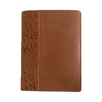 Redskins Leren Portemonnee - Heren - Portefeuilles - Bruin - ONE Size - Leer - Accessoires