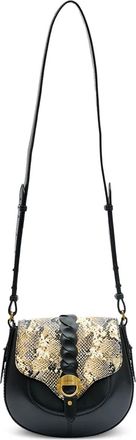 Isabel Marant Borsa a tracolla Altay piccola con effetto serpente - Nero