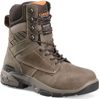Carolina Mens Duke 8 Waterproof Work Boots In Brown