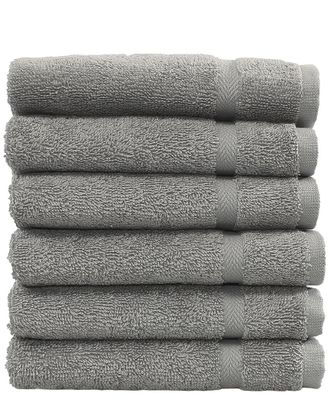 Linum Home Textiles Set Of 6 Denzi Washcloths