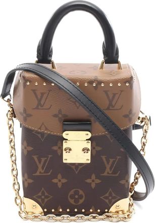 Louis Vuitton 2021 shopper met monogram en studs - Bruin