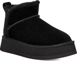 Koolaburra by UGG Koola Ultra Mini Platform Womens Boots Black : 10 M, Suede