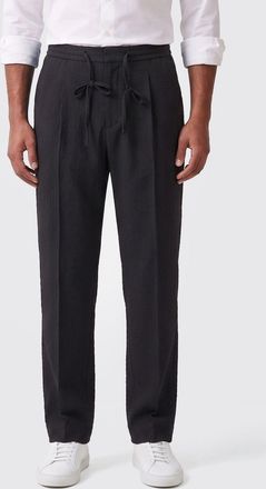 HUGO BOSS Pantaloni slim fit in cotone stretch con coulisse