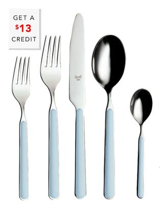 Mepra 5Pc Flatware Set With $13 Credit