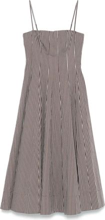 Staud Wylie midi dress - Brown