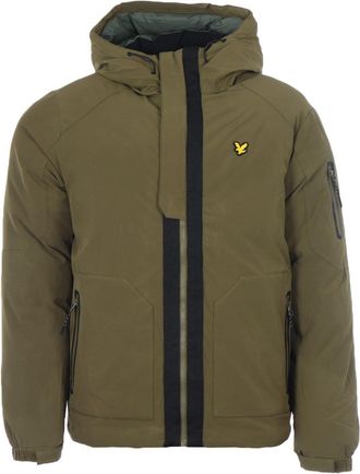 Lyle & Scott bedekkend pufferjack - kaki