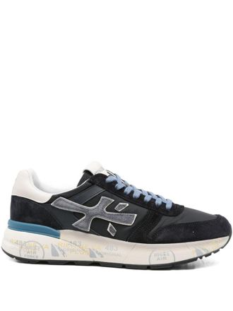 Premiata Blue Logo Mick Sneakers