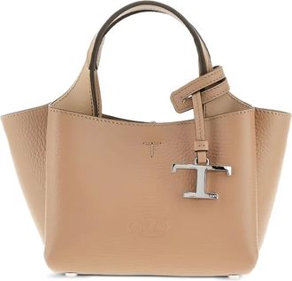 Tod's Borsa tote in pelle - Toni neutri
