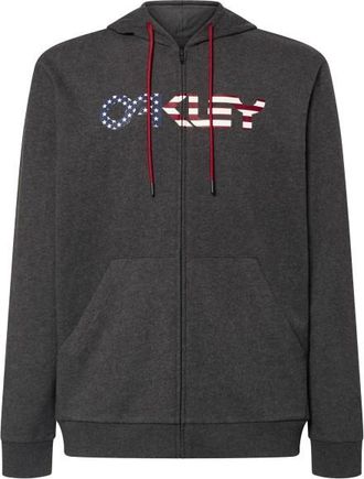 Oakley Teddy Full Zip Hoddie Sweat- & Trainingsjacke f&uuml;r Herren | grau